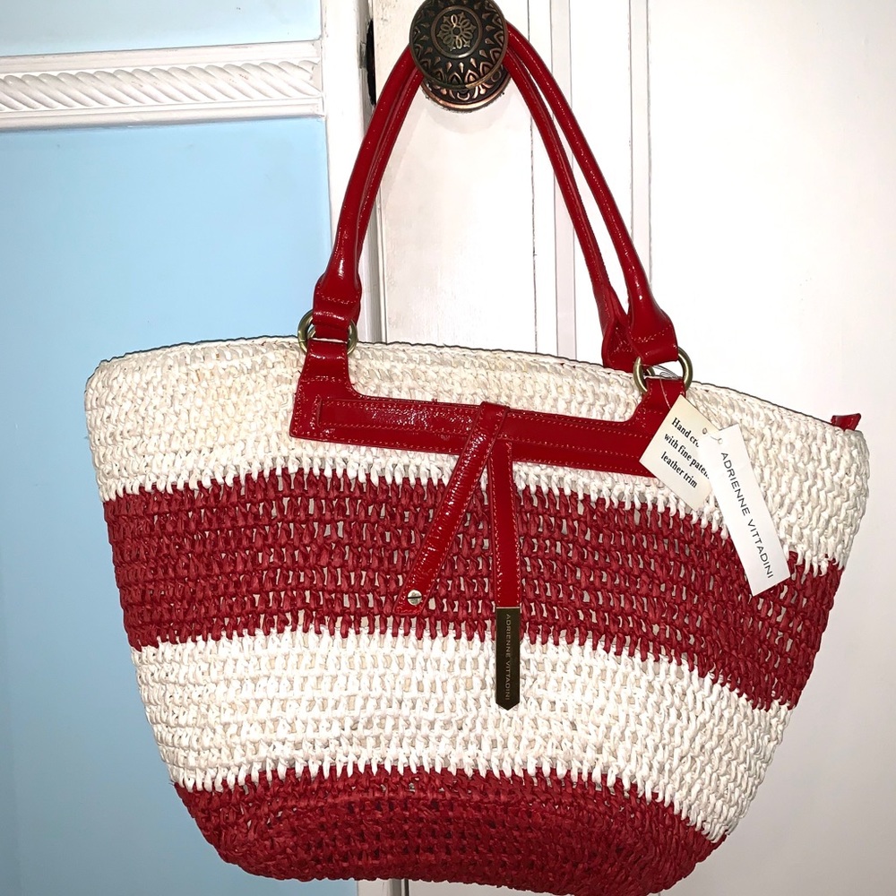 Andrea Vittadini straw bag